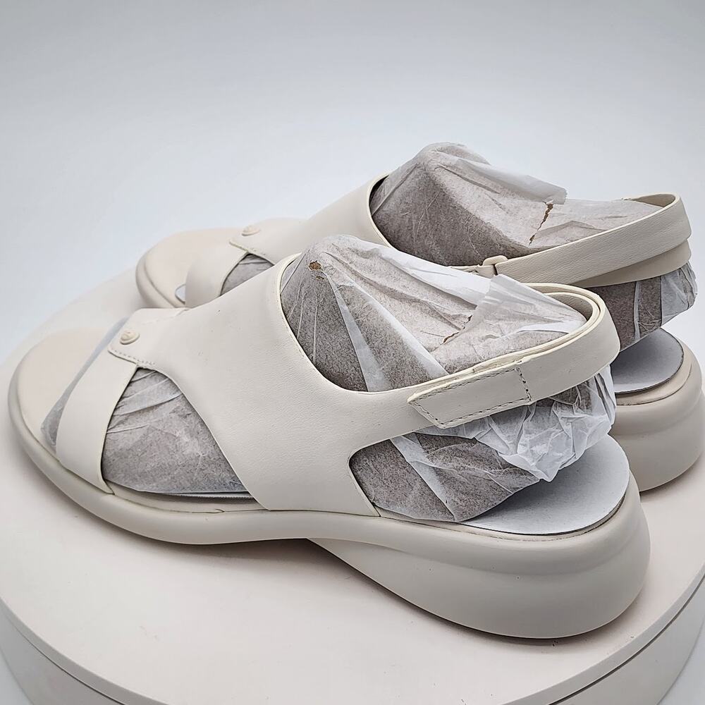 NEW Naturalizer Lillian White Slingback Comfort Sandals Women's Size 8.5M - Picture 4 of 9